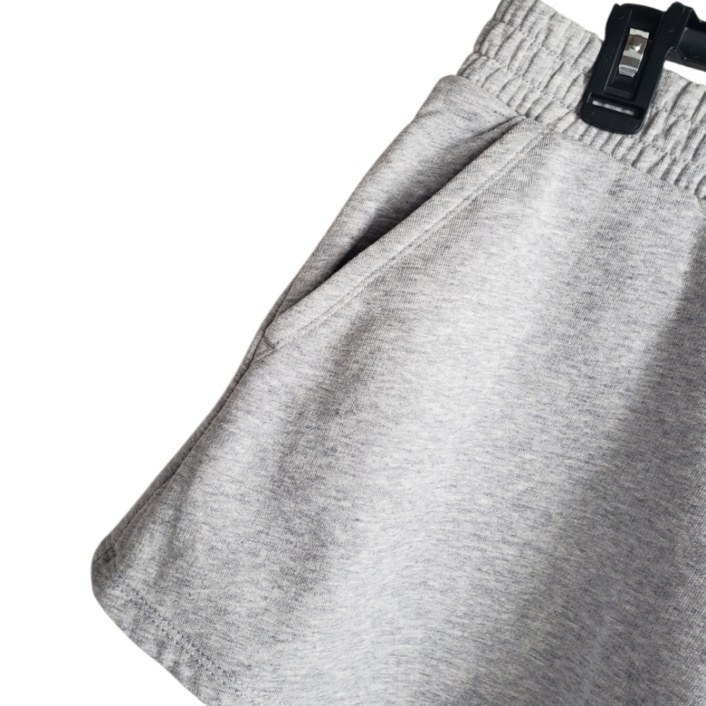 All In Motion Gray 4" Inseam High Rise Lounge Shorts - Large - Picture 10 of 11